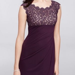 💚XScape Purple Formal Dress